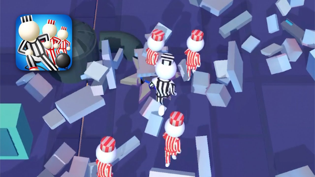 Prison Wreck Gameplay - Level 37-54 with Three Boss Levels (iOS, Android)