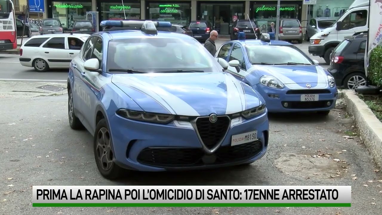Prima la rapina poi l’omicidio di santo romano, arrestato 17 enne