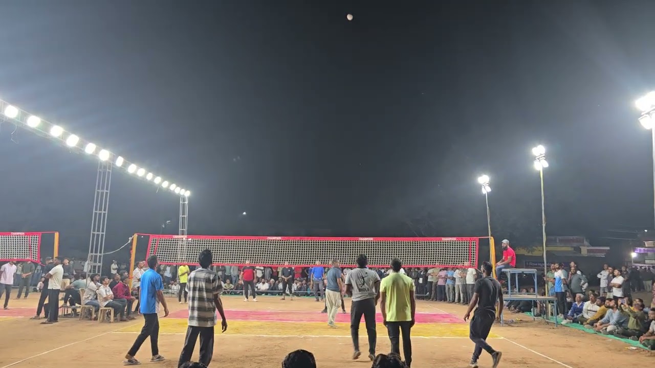 Shooting volleyball tournament Alidar Kodinar ⚽⚽ 21/2/2026 amreli team