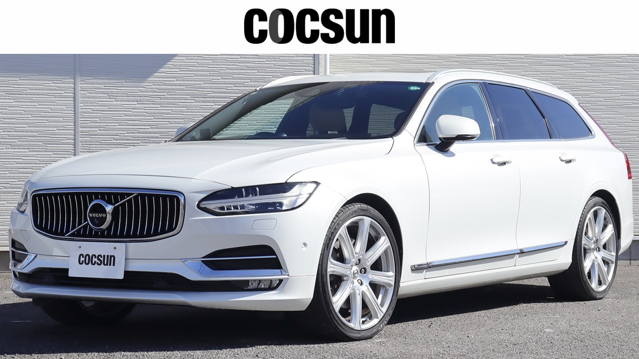 ボルボ V90 T6 AWD インスクリプション クリスタルホワイトパール 新着中古車情報