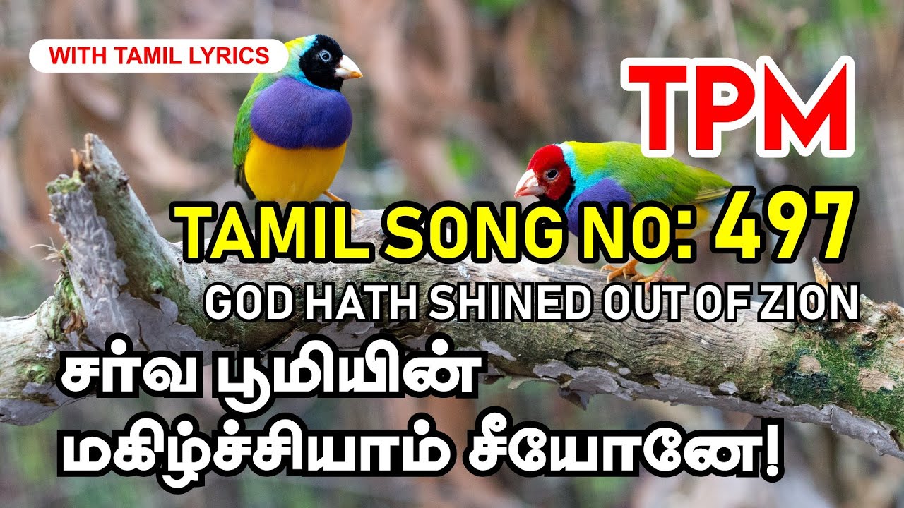 TPM tamil song 497 | Sarva bhoomiyin magilchiyaam Seeyoanay | சர்வ பூமியின்‌ மகிழ்ச்சியாம்‌ சீயோனே