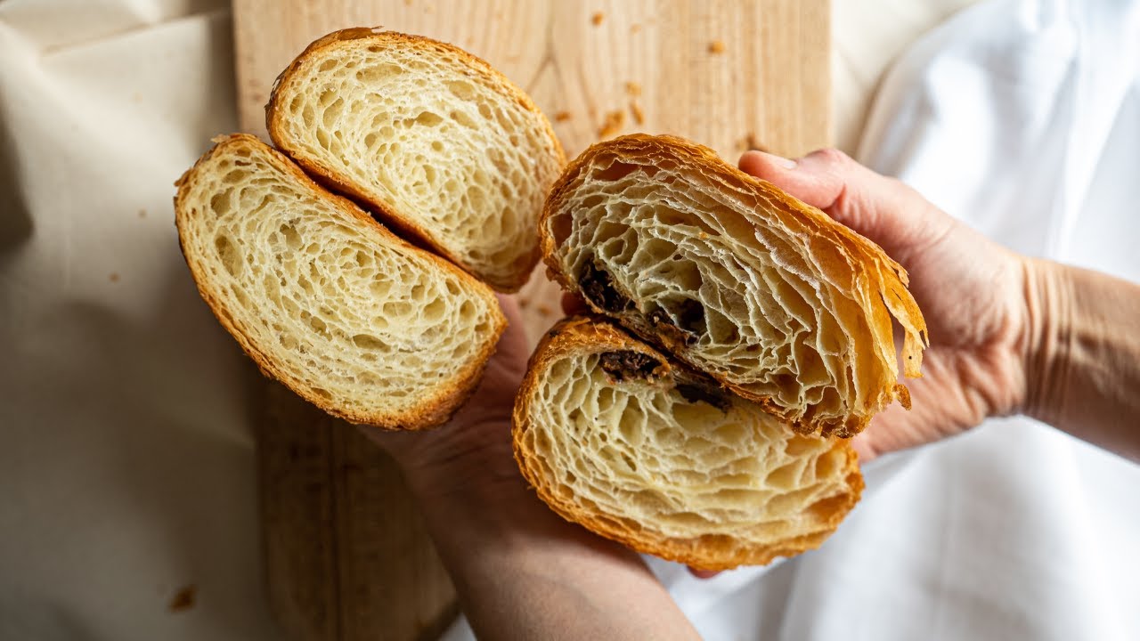 How to make pastries from CROISSANT dough?