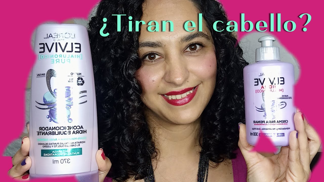 Mi rutina actual con siliconas. ¿Los productos de L'Oréal tiran el cabello?