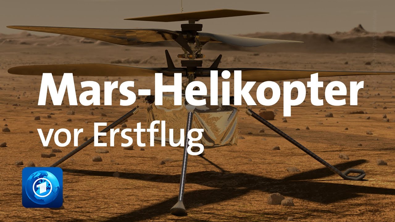 Mars-Helikopter der NASA k&ouml;nnte Erforschung des Weltraums revolutionieren