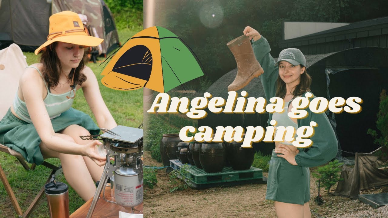 I WENT CAMPING IN KOREA? 🏕
