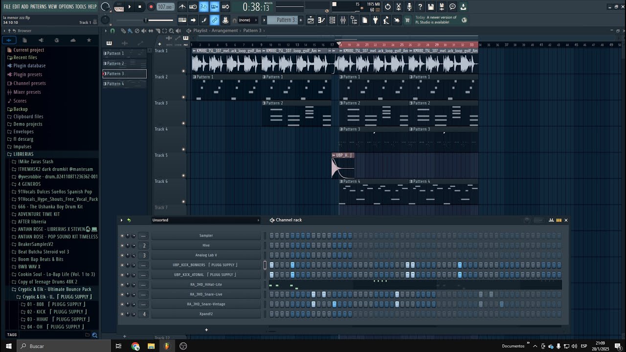 Haciendo Musica en Ableton, Pasate