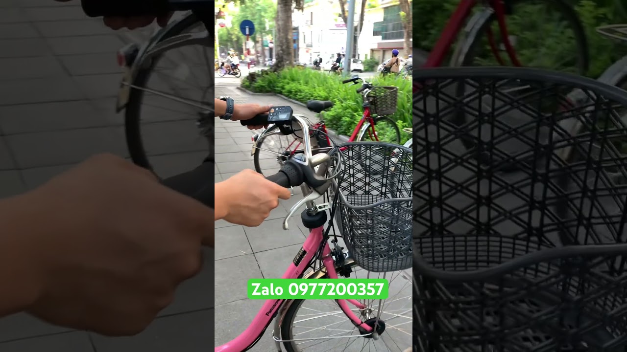 ‼️ M&agrave;u hồng Pastel cực hot #panasonic #bicycle #xedaptroluc #yamaha  #xedaptrolucnhat