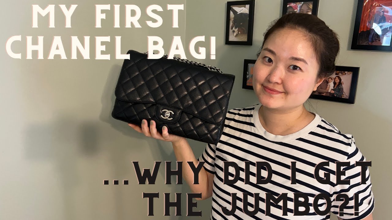 My first Chanel handbag! | Chanel Jumbo Single Flap Unboxing
