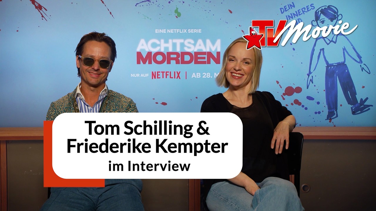 &bdquo;Achtsam Morden&ldquo; &ndash; Tom Schilling und Friederike Kempter im Interview
