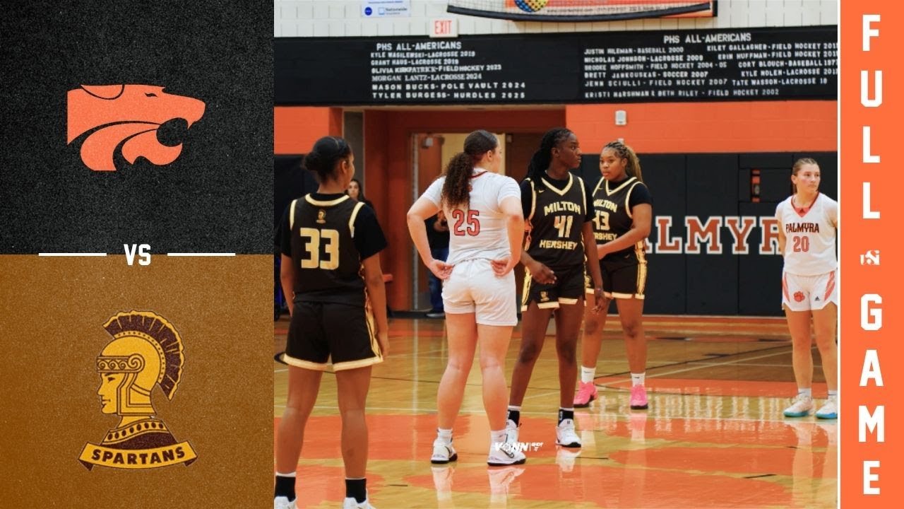 Palmyra vs Milton Hershey | PIAA Girls Varsity Basketball | Crazy Last 4 Minute | 1.16.26