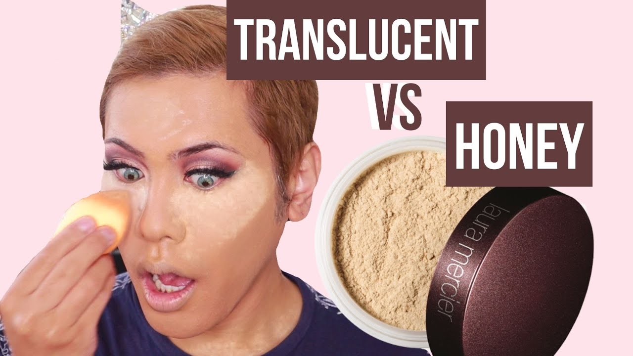 Laura Mercier Translucent vs Honey Setting Powder | Flash Test