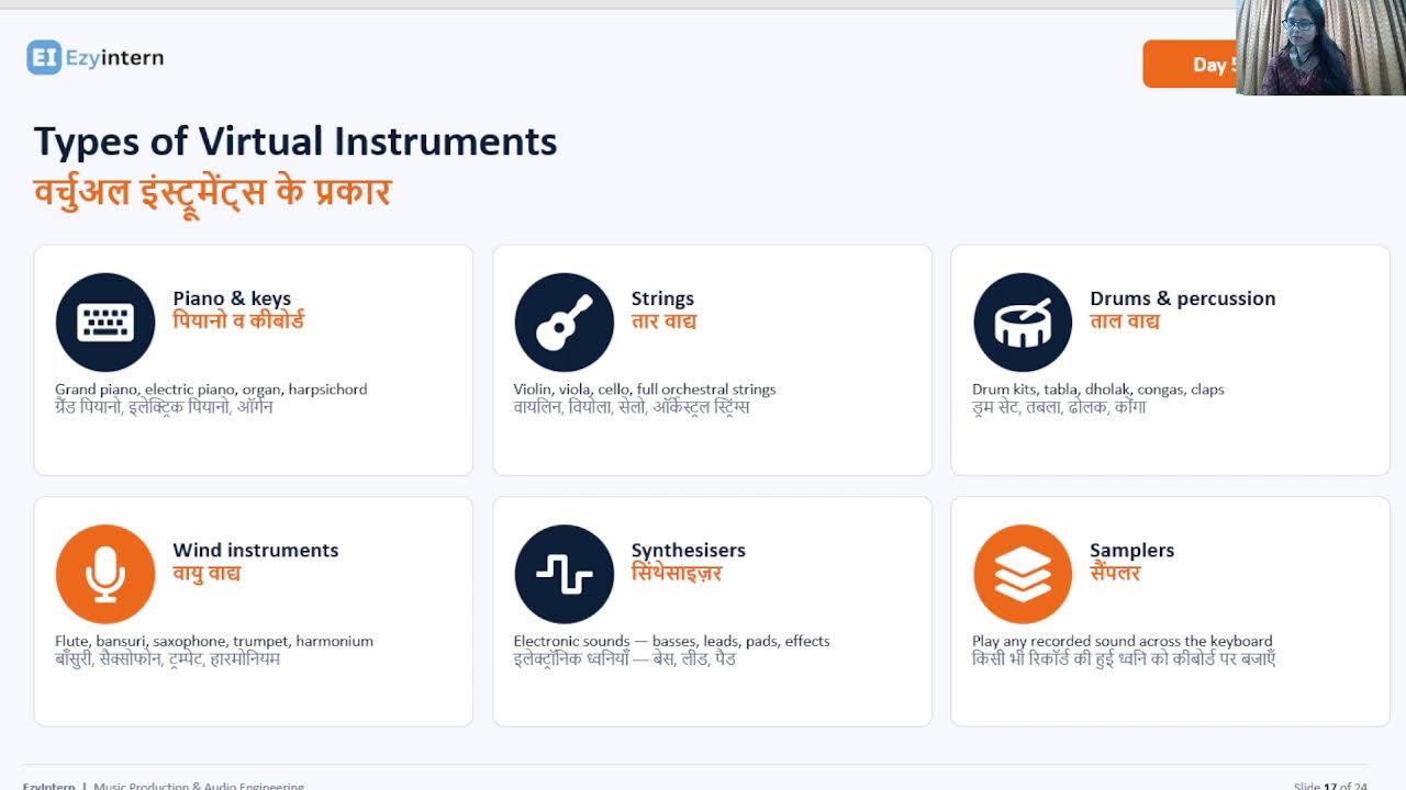 Day 5: | Music Production & Audio Engineering | EzyIntern UGC Internship Program