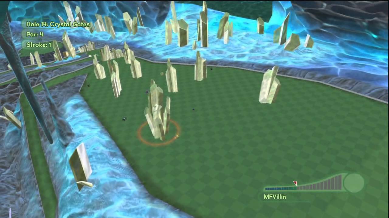 3D Ultra MiniGolf Adventures 2 - Winter Wonderland - Back 9