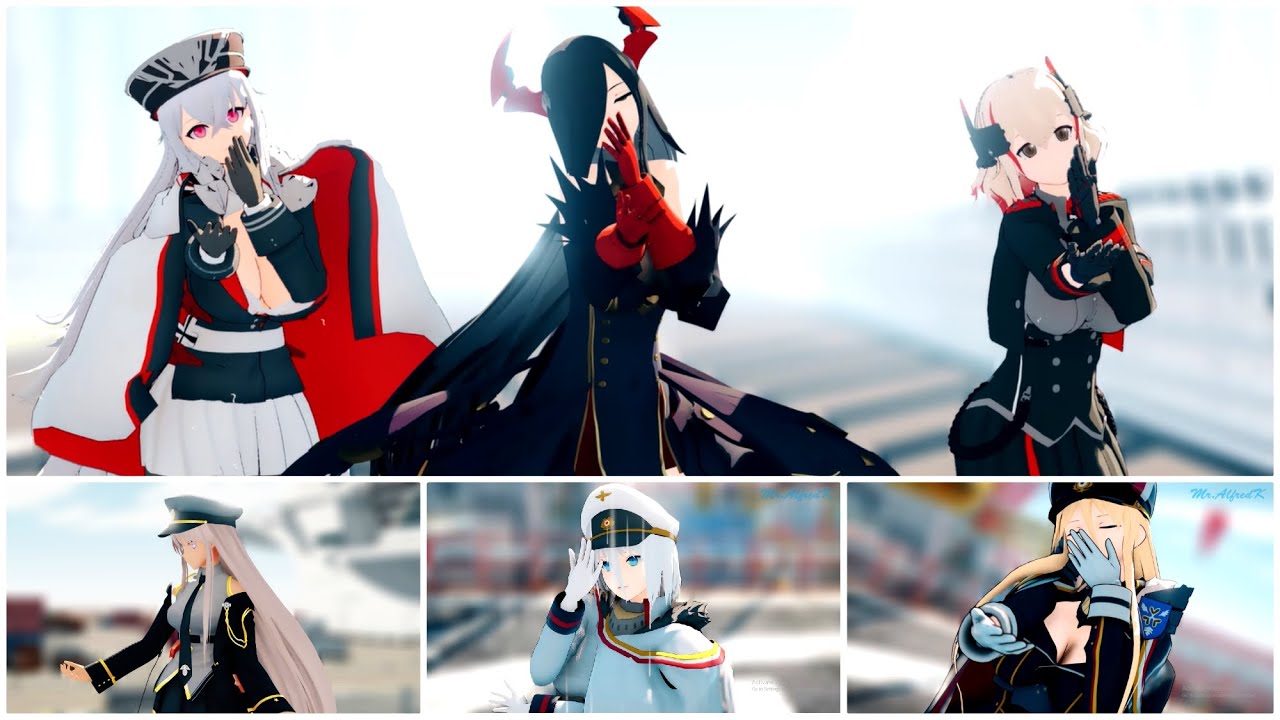 【Azur Lane MMD】Unknown Mother-Goose