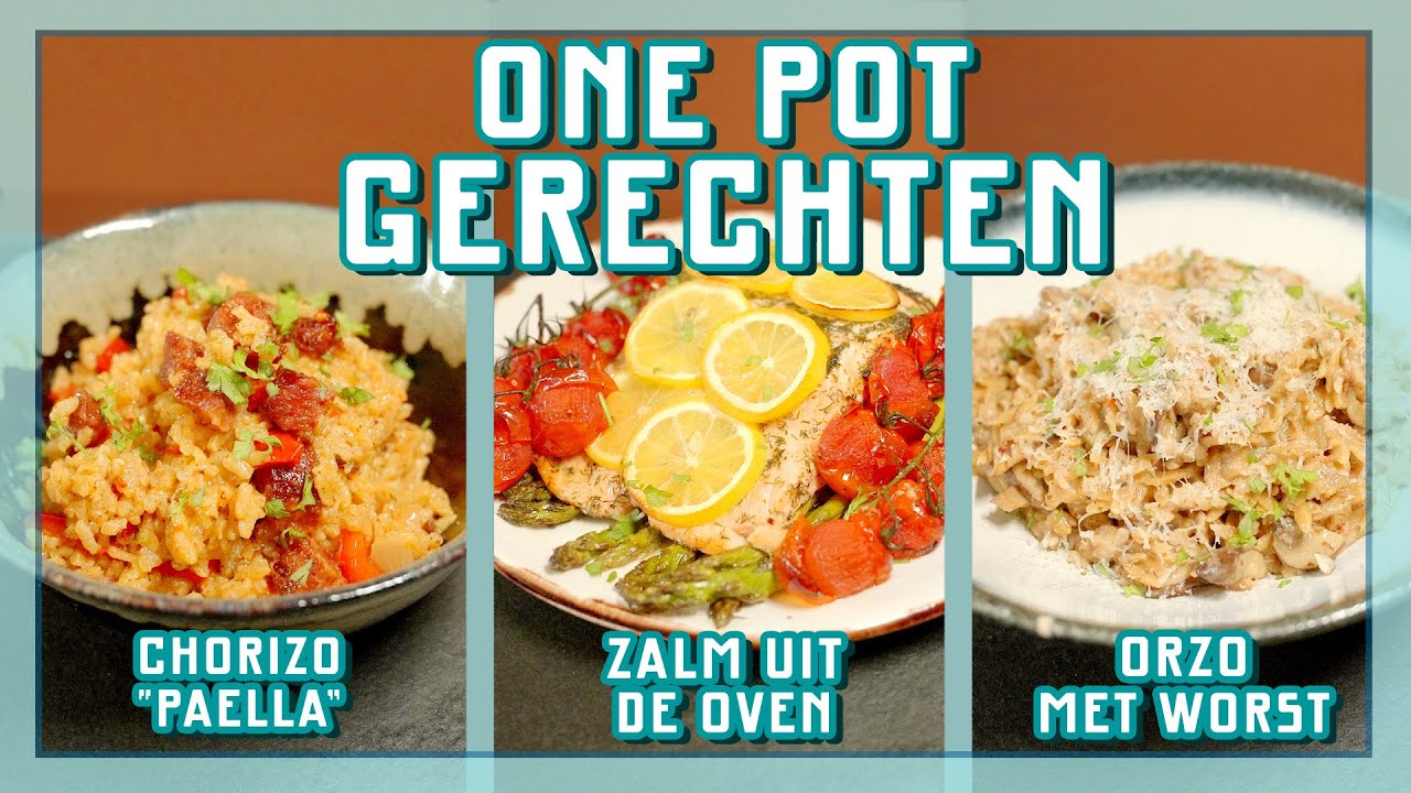 MAKKELIJK ETEN DEEL 2! 3 GERECHTEN VOOR DOORDEWEEKS!  | EtenmetNick | How to