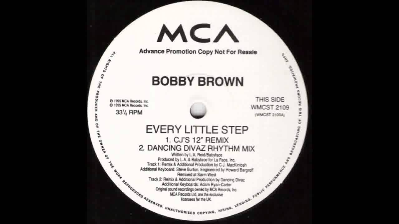 (1996) Bobby Brown - Every Little Step [CJ Mackintosh 12