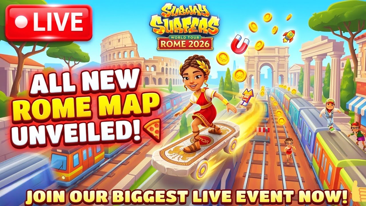 Subway Surfers LIVE 🔴 Crazy Run & High Score Chase! 🚆🔥