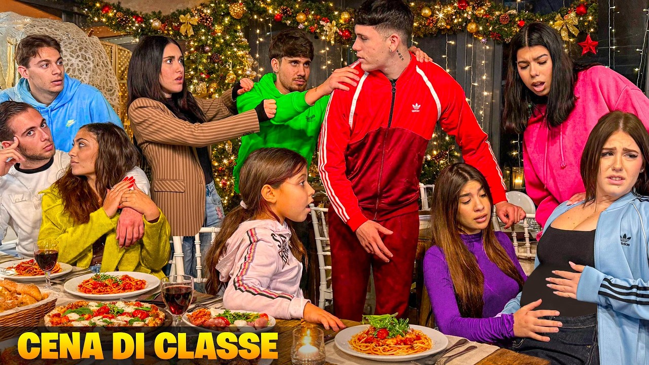CENA DI CLASSE DI FINE ANNO CON ZIA NICOLE! STEFANO PORTA VIA ILARY E HANNO CHIAMATO LA POLIZIA!
