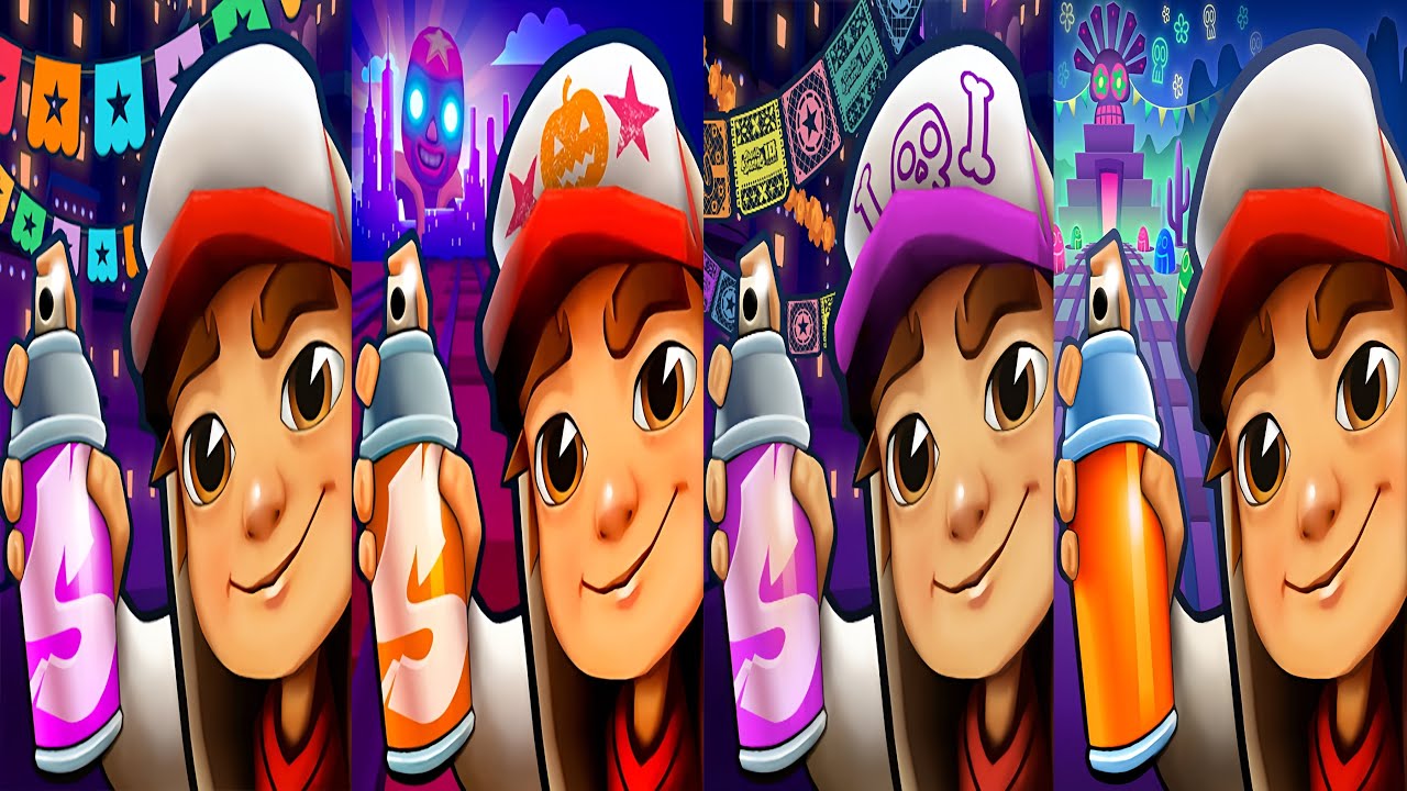 Subway Surfers : Mexico 2025 🆚 Mexico 2022 🆚 Mexico 2021 🆚 Mexico 2018