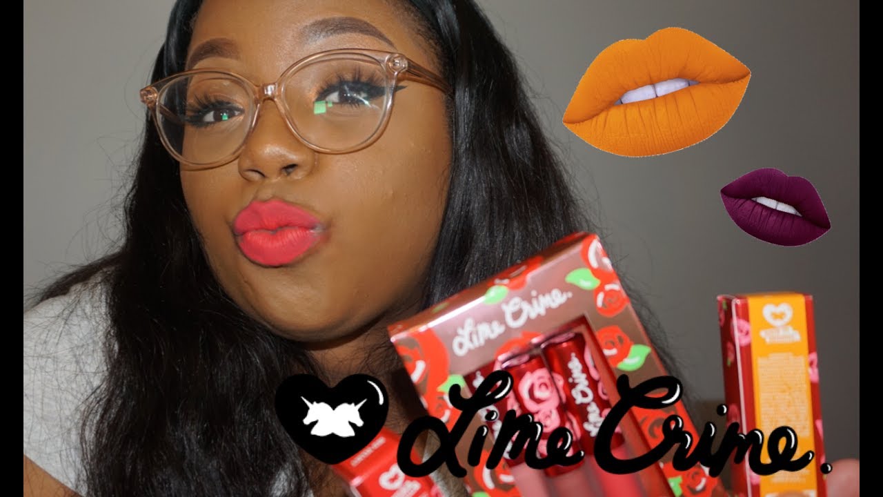 Lip Swatches on Brown Skin | Lime Crime Velvetines | Bela Wright.