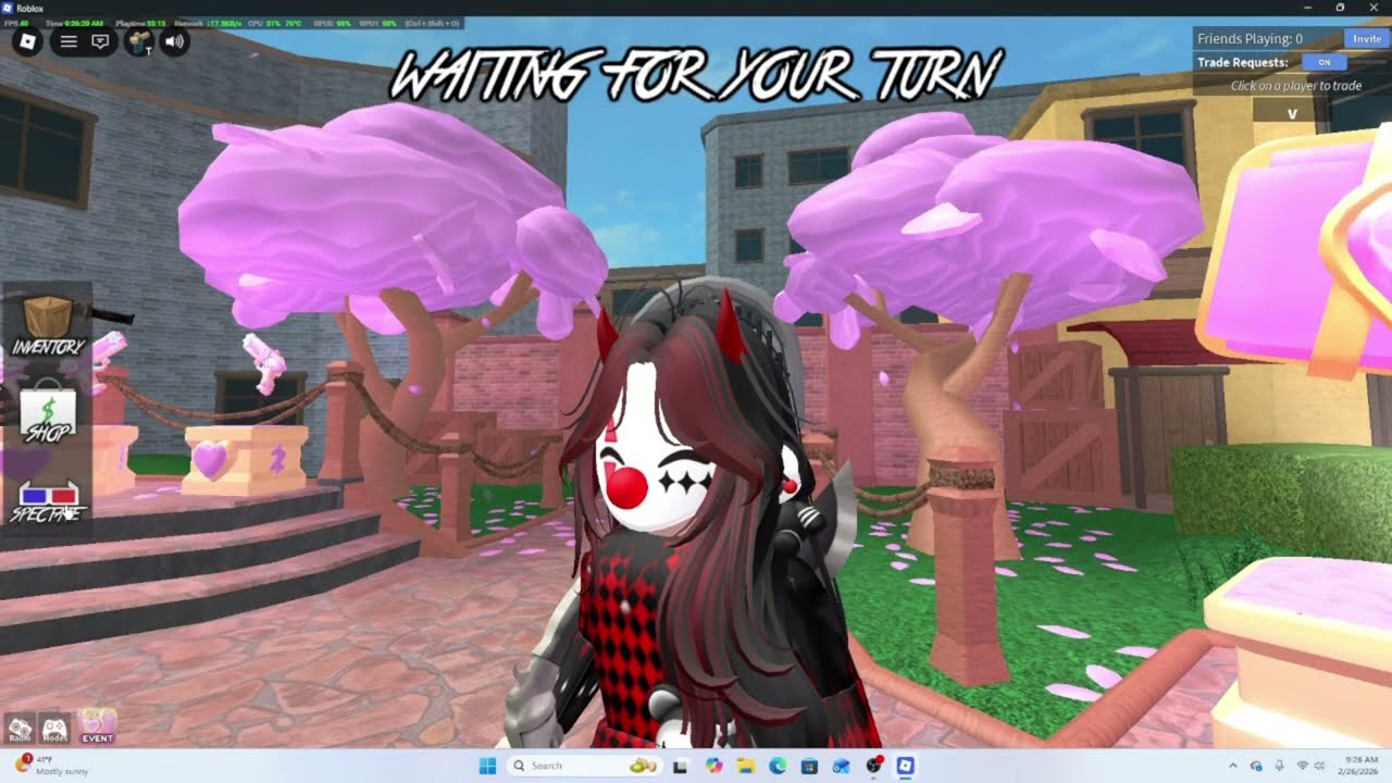 I played.....MM2(: