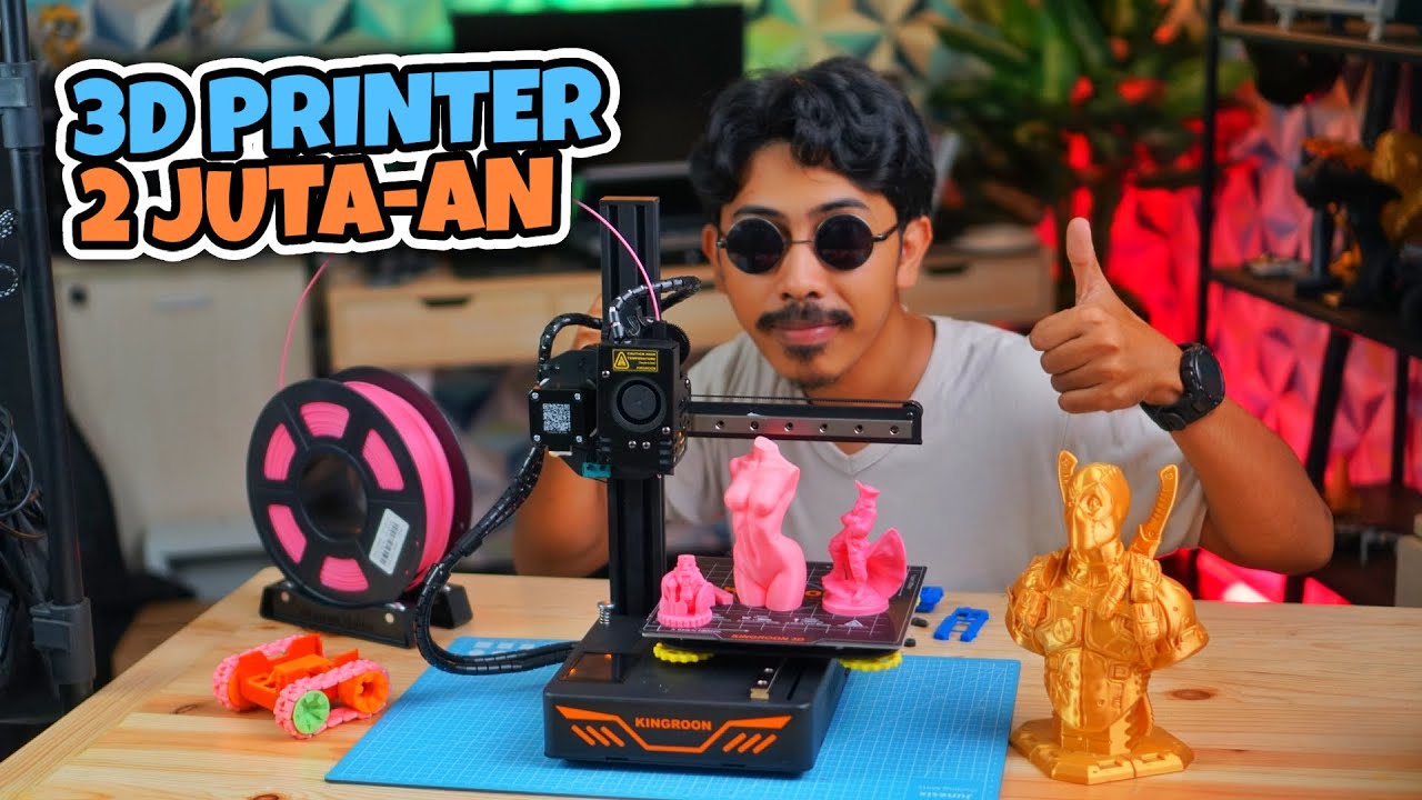 Printer 3D Murah Cuma 2 Jutaan di Indonesia KINGROON KP3S