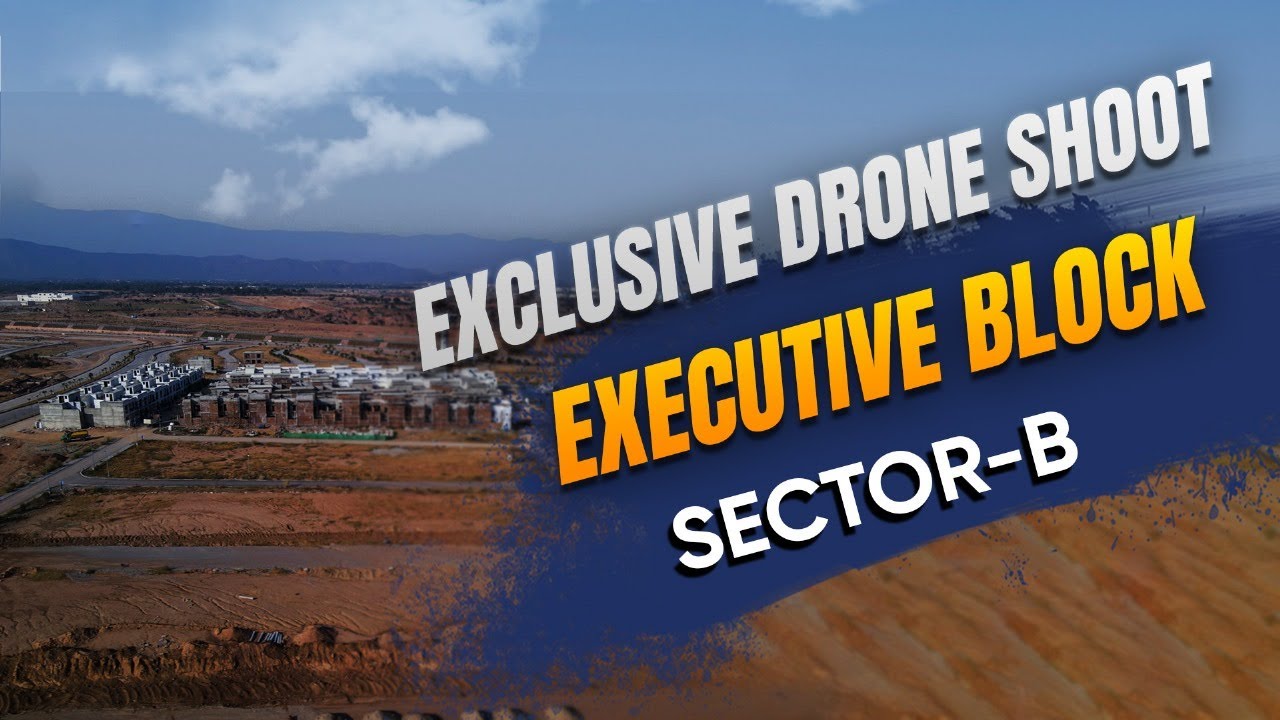 Capital Smart City Executive Block Sector B | Plot Prices, Villas & Development | Drone Overview