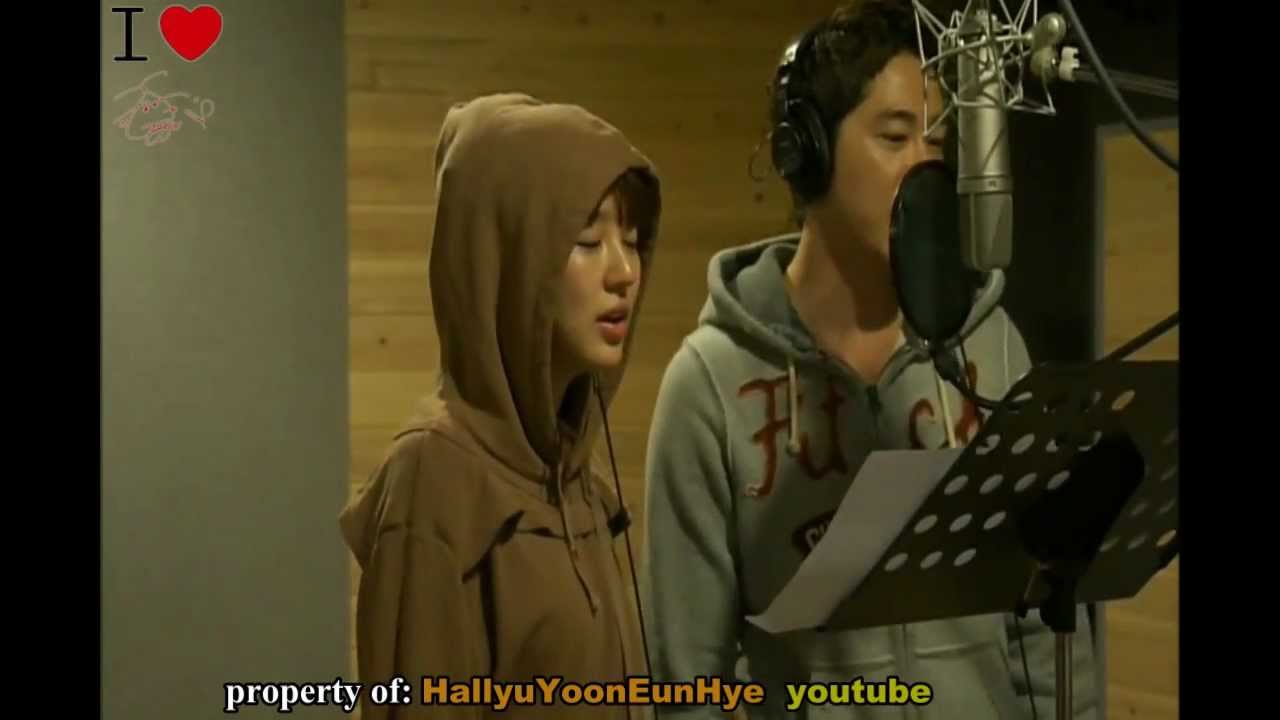 Yoon Eun Hye 윤은혜 & Kang Ji Hwan [Lie To Me 'Lovin Ice Cream'] Recording Studio