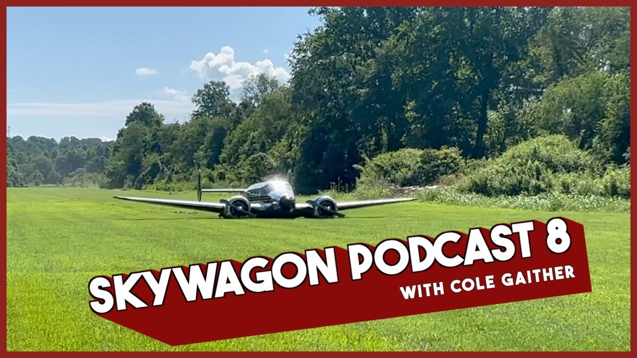 Who is Cole Gaither and why is that plane on the ground?