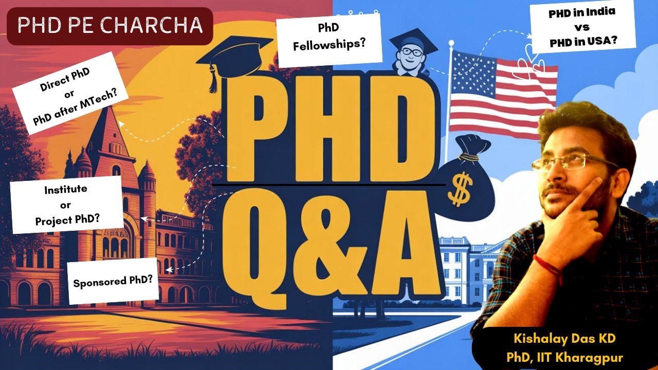 PhD in India vs Abroad: All Doubts Cleared | Funding, Guide, Admission | Top PhD Questions Answered