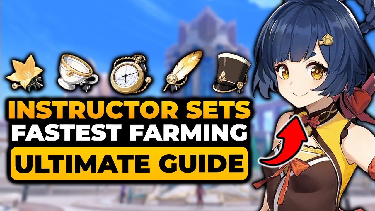 How To Get Instructor Sets in Genshin (FAST & EASY) NO YAPPING! | Instructor Set Genshin Impact Farm