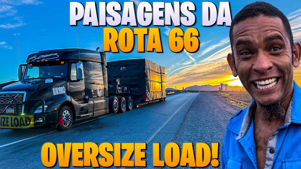 GILMAR TEXANO PASSA PELO TEXAS, ANTIGA ROTA 66