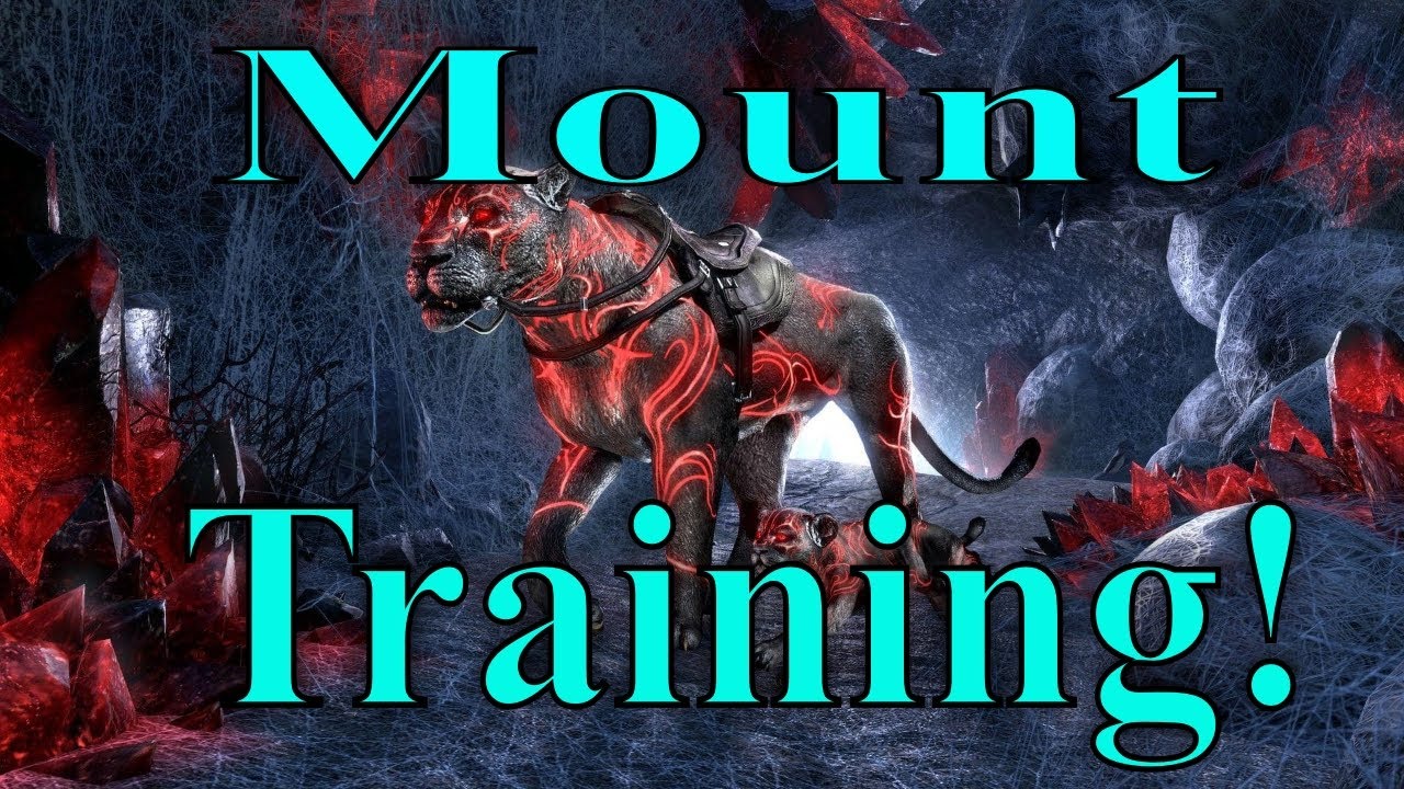 ESO Mount Training  Rider Training PS4/5 Xbox Or PC