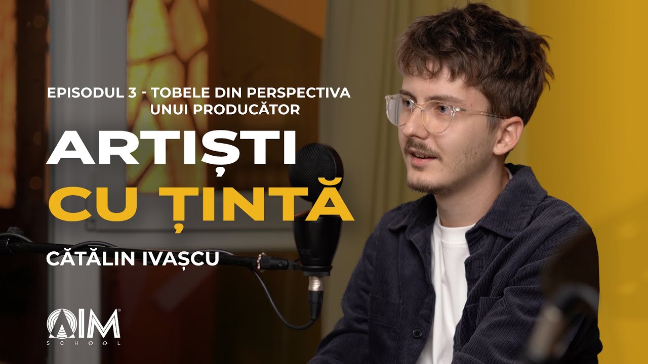 Artiști cu țintă - episodul 3 - Tobele din perspectiva unui producător, cu Cătălin Ivașcu