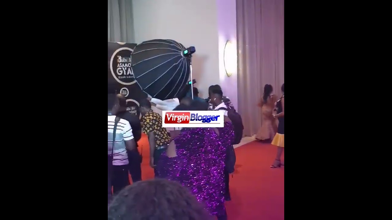 Ghanaian celebrities storms the Book Launch of Asamoah Gyan
