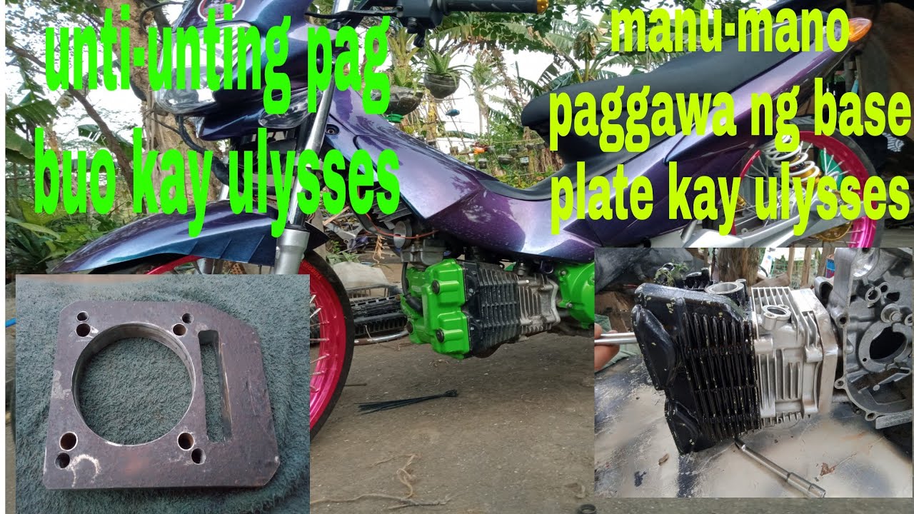 manu-manong paggawa metal base plate ni ulysses.