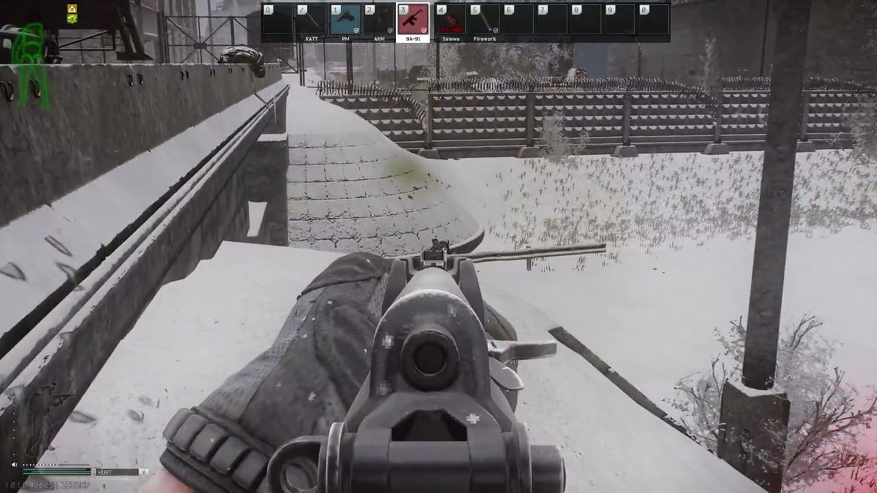 gun jammed again | 
