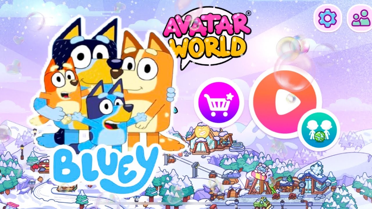 Bluye 🐶🩵 Avatar World 🐾 School 🔉