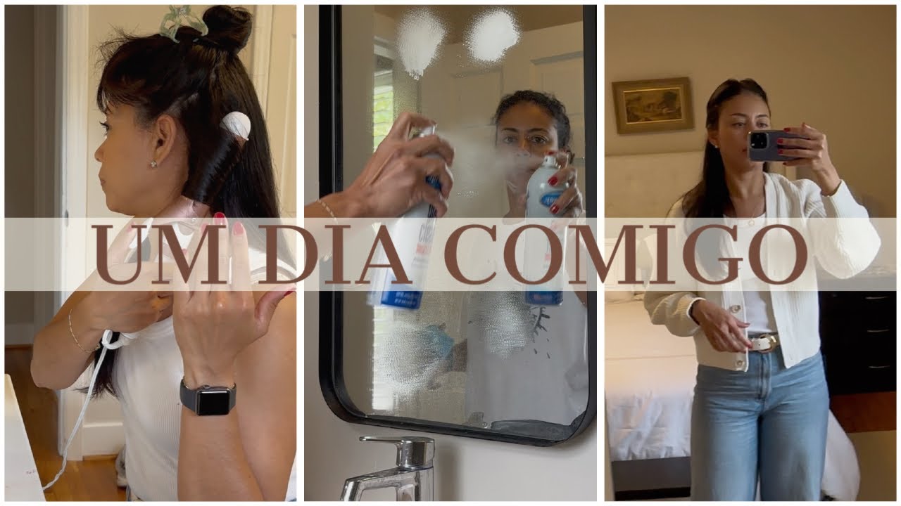 CUIDANDO DA CASA NUM DIA CHUVOSO | AUTO CUIDADO | CABELO E MAQUIAGEM DO DIA-A-DIA
