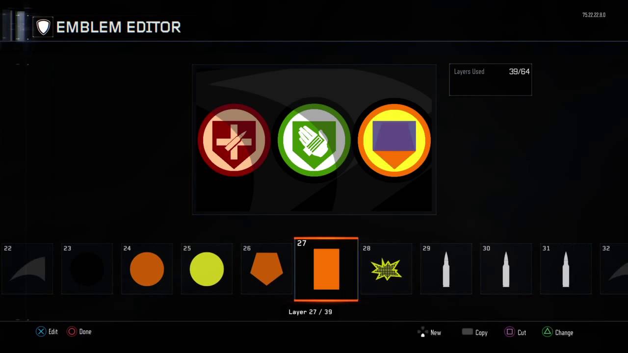 Black Ops 3 - Juggernog | Speed Cola | Double Tap Perk Emblem Tutorial
