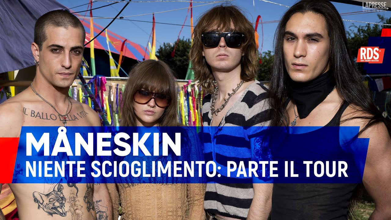 Nessuno scioglimento: i Måneskin tornano in tour! | RDS Music For You