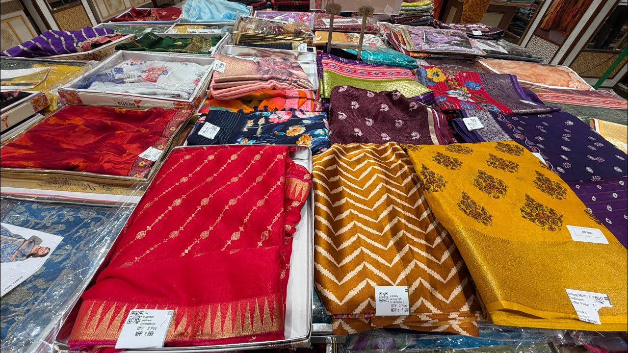 సౌత్ ఇండియా షాపింగ్ మాల్ Latest sarees |Fancy sarees |Pattu sarees |Trending sarees designs |Sarees