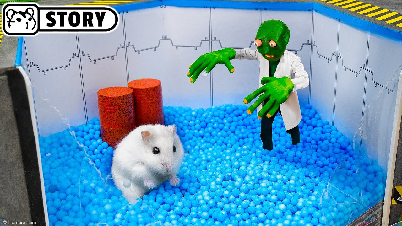 Выживание Хомяка в Зомби Апокалипсисе - Зараженная Лаборатория 🐹 Хомура Хам
