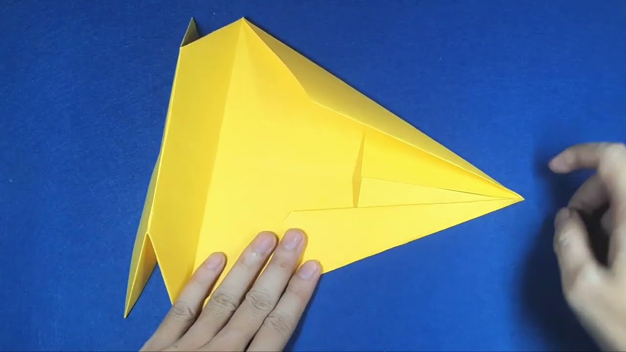 How to Make A Origami Airforce Paper Airplane | Easy Tutorial