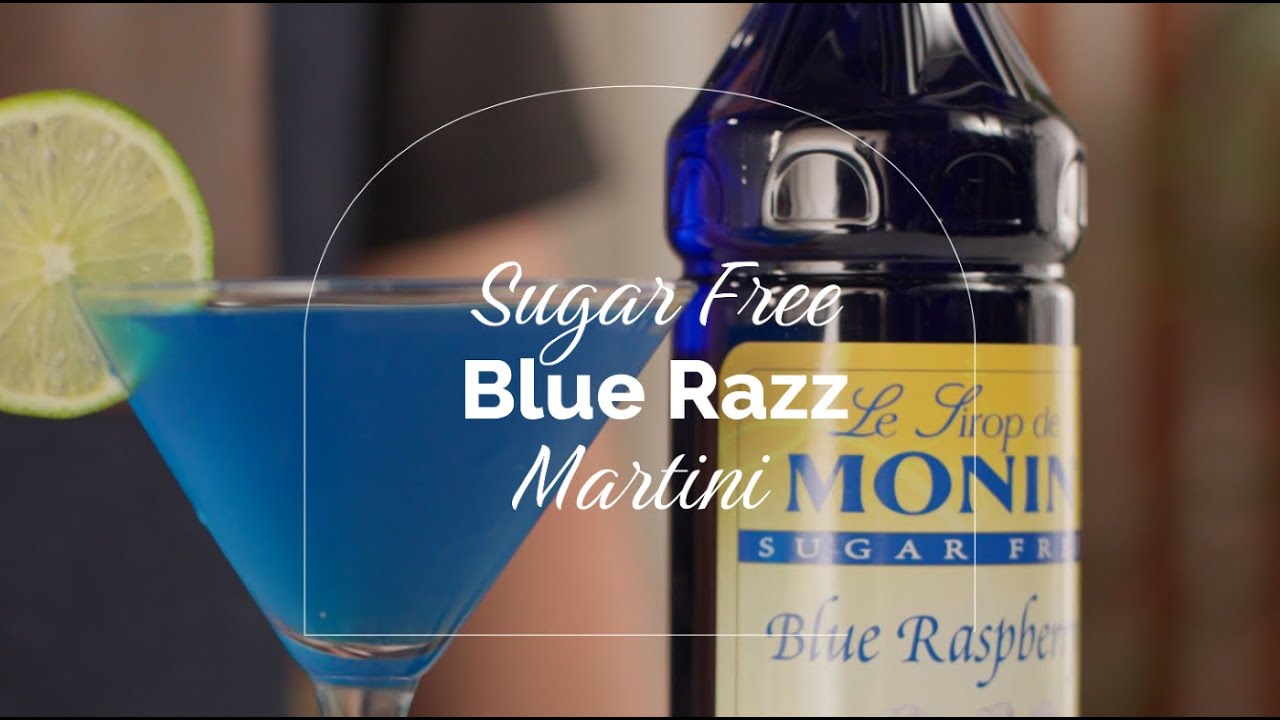 Recipe Inspiration: Sugar Free Blue Razz Martini