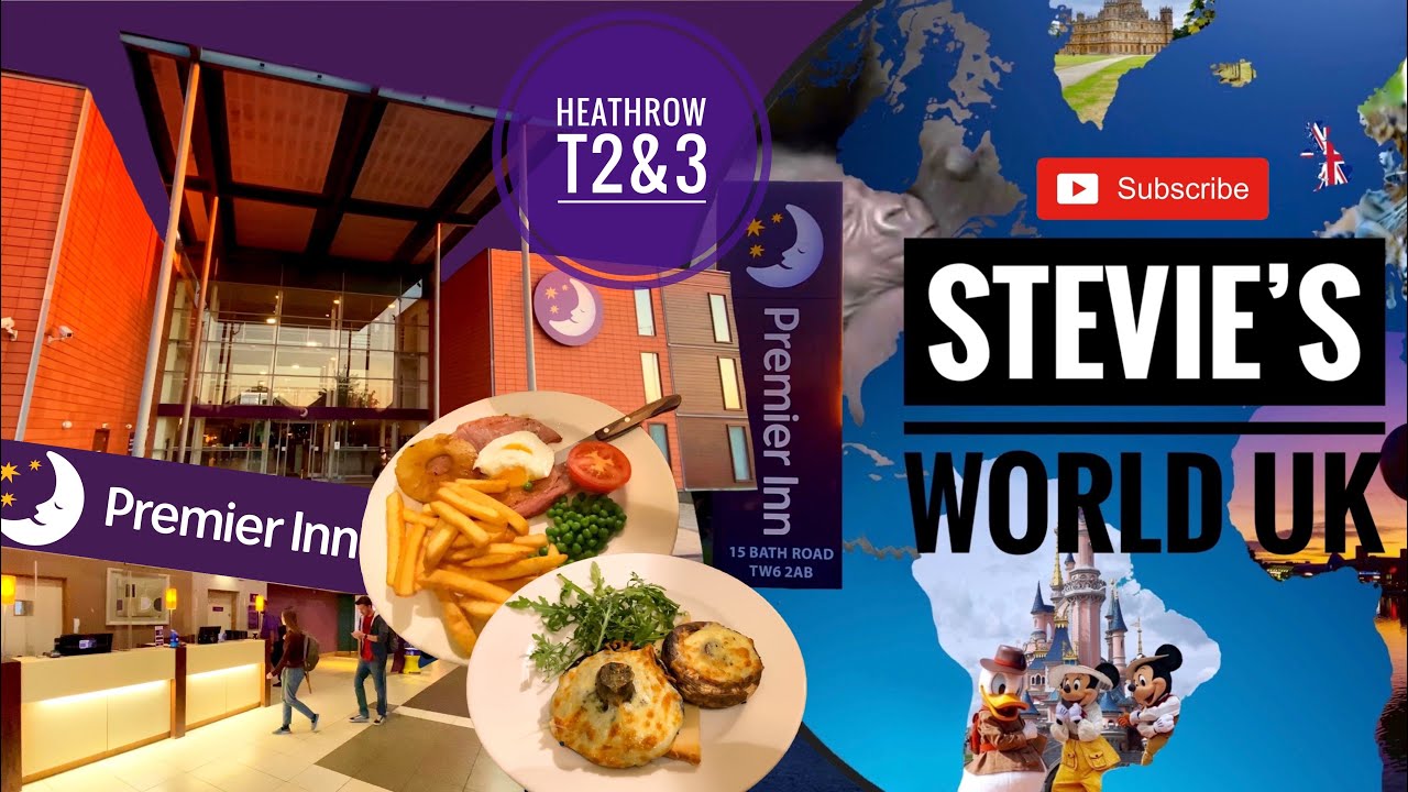 PREMIER INN HEATHROW T2/3 HOTEL & ROOM TOUR