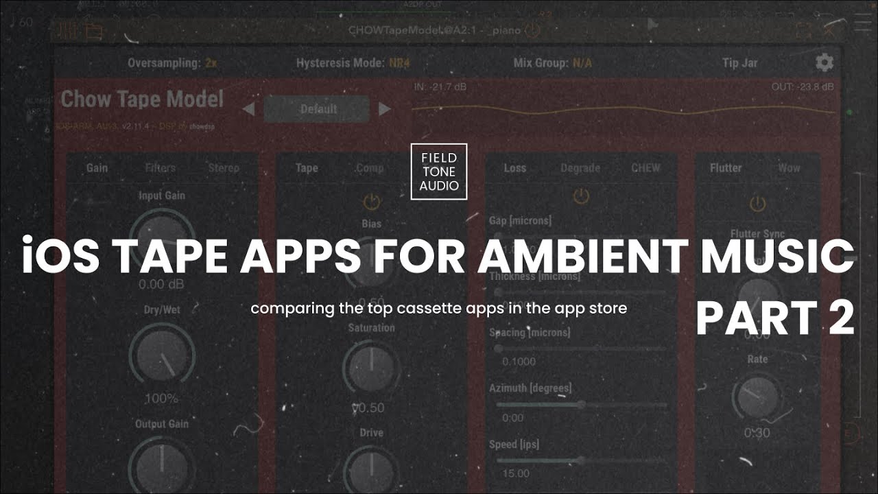 iOS Tape Apps for Ambient Music (Part 2)