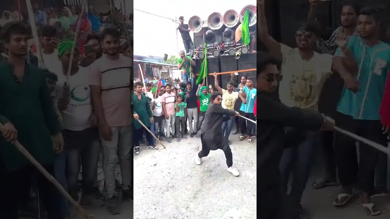 islamiaya Akhara muzaffarpur (2024) #viraovideo #dj #muharram #new #dance #festival #dance #travel