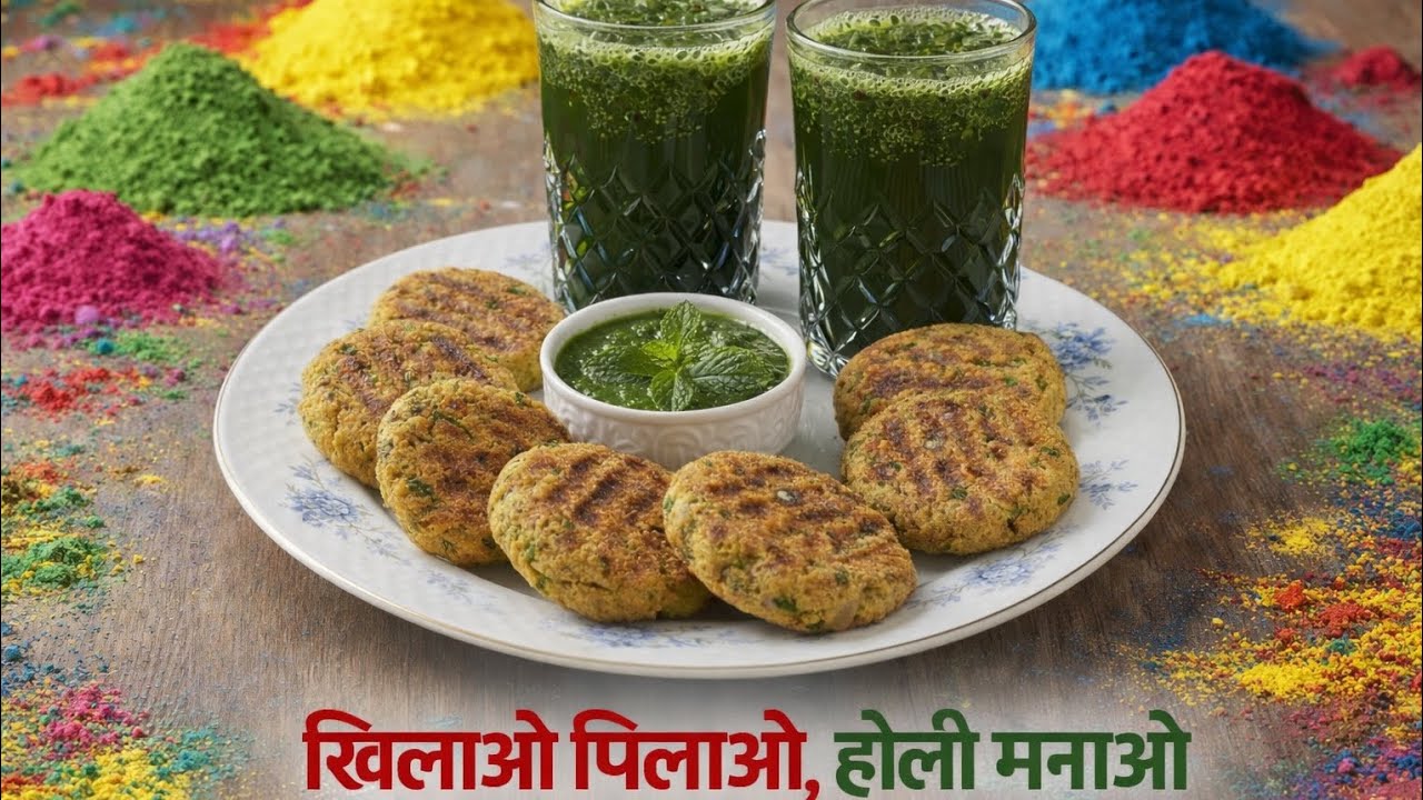 Holi par sabko khilao chole ke kabab 😋होली पर सबको खिलाओ हेल्दी छोले के कबाब कुछ ही मिनटों में तैयार