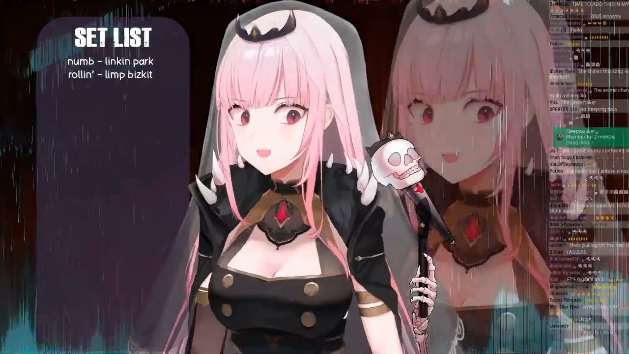 Calliope Mori sings Rollin